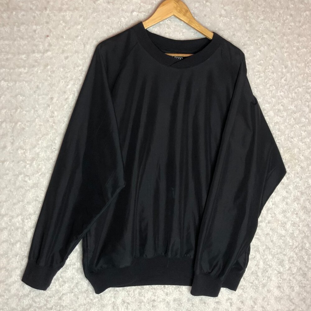 Silver Fox Microfiber Outerwear Pull Over‎ Windbreaker Size Large